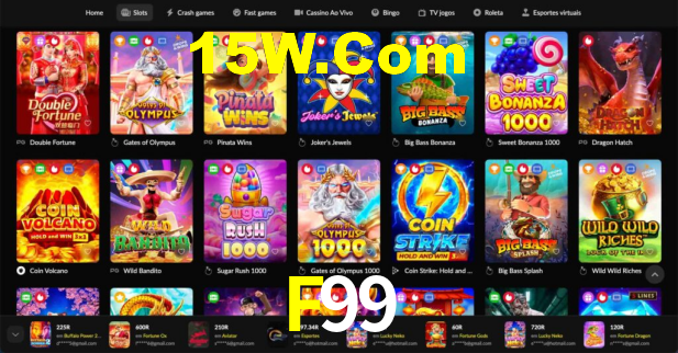 Bônus Generosos e Exclusivos no F99 para Você!